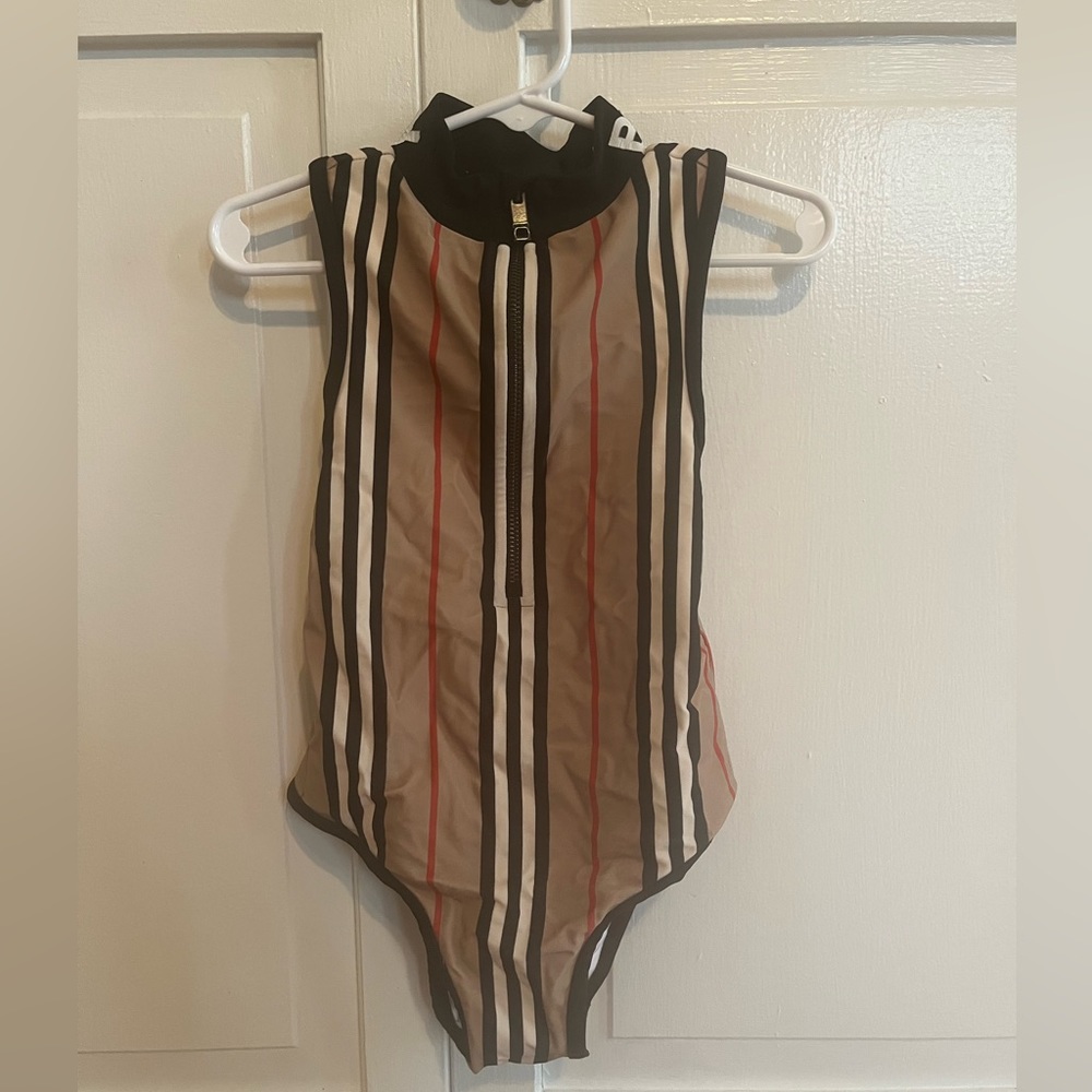 Girls Burberry swimsuit size 6Y